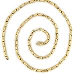 Handmade - Halsketting - 16.2 g - 18 karaat Geel goud, Sieraden, Tassen en Uiterlijk, Kettingen, Nieuw