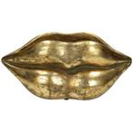 Bloempot  Gouden Lips  37x14x17cm, Huis en Inrichting, Woonaccessoires | Vazen, Nieuw, Verzenden