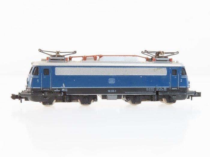 Minitrix N - 2930 - Elektrische locomotief (1) - BR 110,, Hobby en Vrije tijd, Modeltreinen | N-Spoor