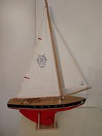 Tirot - Modelboot - Voilier-Coque rouge-Voile blanche 50cm, Hobby en Vrije tijd, Nieuw