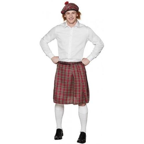 Rode Schotse verkleed kilt voor heren - Schotse kleding, Kleding | Heren, Carnavalskleding en Feestkleding, Verzenden