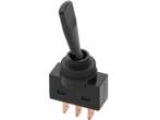 SCHAKELAAR - ON/OFF - 12V 20A - ZWART - 3 polig, Hobby en Vrije tijd, Elektronica-componenten, Ophalen of Verzenden, Nieuw