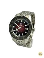 Rado Captain Cook 42 Automatic Red Dial, Ophalen of Verzenden, Zo goed als nieuw, Polshorloge