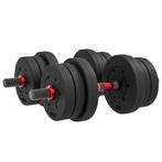 TRUUSK 2 In 1 Halterset 20 Kg Verstelbare Dumbbell & Barbell, Sport en Fitness, Fitnessmaterialen, Verzenden, Nieuw