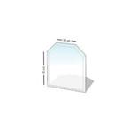 Vloerplaat 1200x1000mm glas 6mm, Huis en Inrichting, Kachels, Ophalen of Verzenden, Nieuw