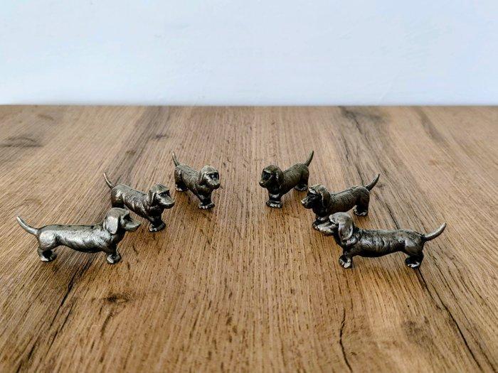 Messensteun (6) - Roestvrij staal, Antiek en Kunst, Antiek | Meubels | Tafels