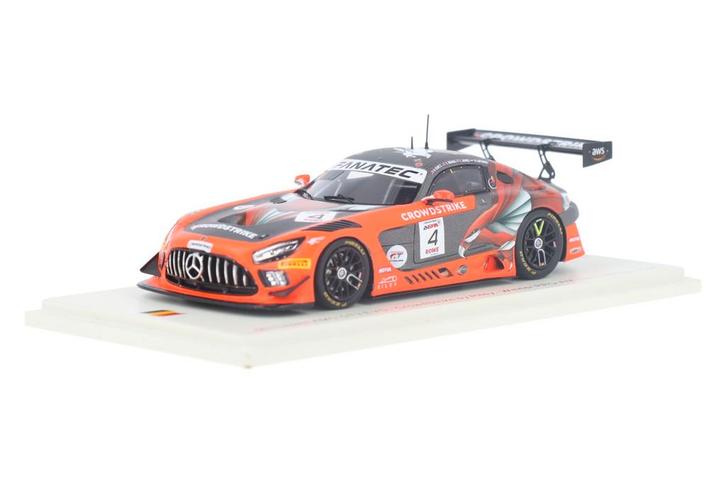 Mercedes-Benz AMG GT3 Evo SB804 Spark Models  Modelauto 1:43, Hobby en Vrije tijd, Modelauto's | 1:43, Verzenden