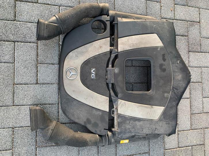 Mercedes W221 motor bekleding afdekking plaat complete set, Auto-onderdelen, Interieur en Bekleding, Gebruikt, Mercedes-Benz