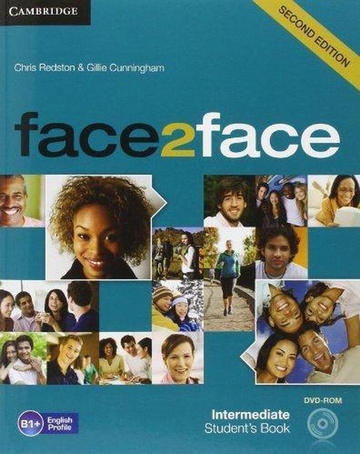 face2face Intermediate Students Book with DVD-ROM, Boeken, Taal | Engels, Gelezen, Verzenden