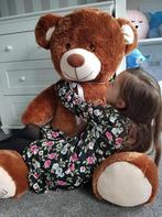 Grote knuffelbeer - I love you - Zacht - Bruin, Kinderen en Baby's, Speelgoed | Knuffels en Pluche, Ophalen of Verzenden, Nieuw