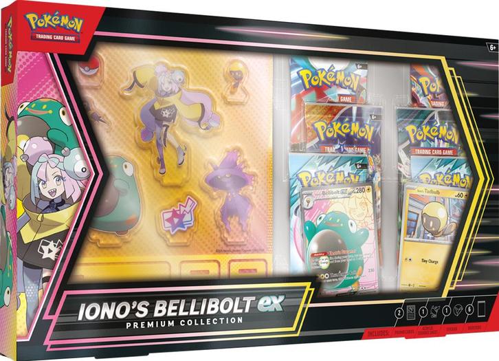 Pokemon Ionos Bellibolt ex Premium Collection | Pokémon -, Hobby en Vrije tijd, Verzamelkaartspellen | Pokémon, Nieuw, Verzenden