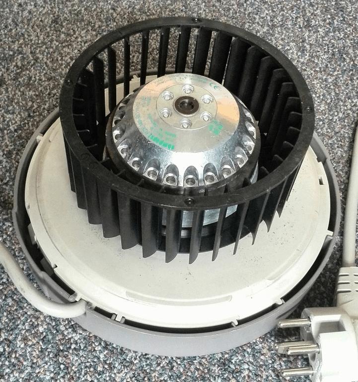 Gereviseerde ruilmotorplaat Bergschenhoek WV-17 SP. R2E140, Doe-het-zelf en Verbouw, Ventilatie en Afzuiging, Ophalen of Verzenden