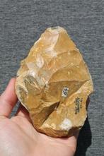Paleolithisch Vuursteen Bijl - 13.8 cm, Antiek en Kunst