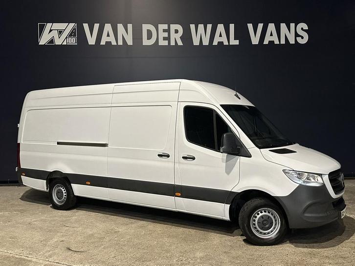 Zakelijke Lease |  Mercedes-Benz Sprinter 317 CDI 170pk 3500, Auto's, Bestelauto's, Dealer onderhouden, Lease, Zwart, Handgeschakeld