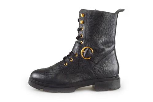 Omoda Veterboots in maat 41 Zwart | 10% extra korting, Kleding | Dames, Schoenen, Zwart, Zo goed als nieuw, Overige typen, Verzenden