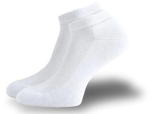 SQOTTON® Badstof Sneakersokken - Naadloos - Wit, Kleding | Heren, Sokken en Kousen, Verzenden