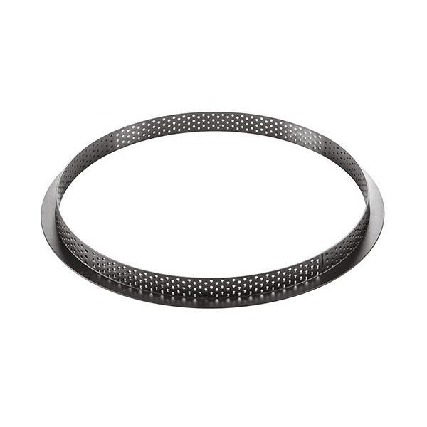 Silikomart Taartring Exoglass Geperforeerd Ø23x2cm, Hobby en Vrije tijd, Taarten en Cupcakes maken, Nieuw, Verzenden