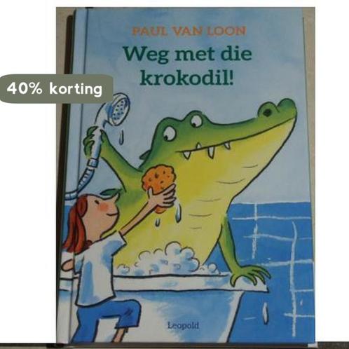 Weg met die Krokodil boek (kinderboek) 9789025871673, Boeken, Overige Boeken, Gelezen, Verzenden