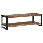 vidaXL Salontafel Multikleur 120x50x38 cm Massief Hout, Huis en Inrichting, Tafels | Salontafels, Verzenden, Nieuw, Minder dan 50 cm