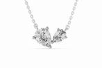 Halsketting - 14 karaat Witgoud - 2.17ct. tw. Diamant, Nieuw