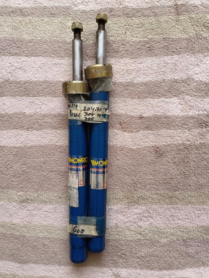 Peugeot 204 304 305 schokdemper inserts vooras, Auto-onderdelen, Ophanging en Onderstel, Nieuw, Oldtimer onderdelen, Peugeot, Ophalen of Verzenden