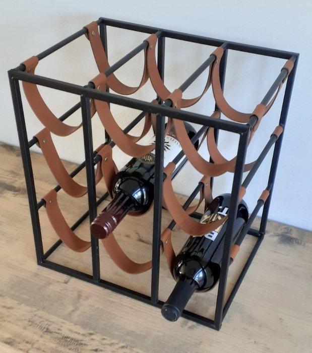 Audo Copenhagen - Arthur Umanoff - Wijnrek - Leer en, Antiek en Kunst, Curiosa en Brocante