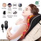 Shiatsu Massagekussen Elektrisch Nek Rug Schouder Massager, Verzenden, Nieuw