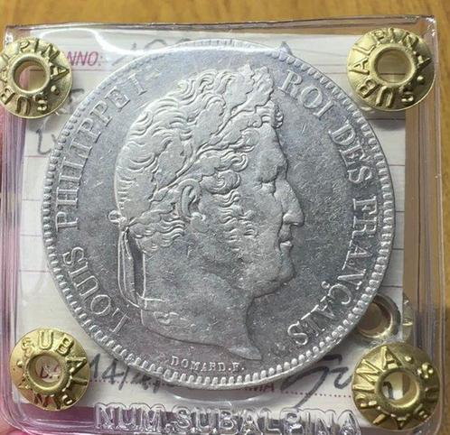 Frankrijk. Louis Philippe I. 5 Francs 1832-A, Paris (Zonder, Postzegels en Munten, Munten | Europa | Euromunten