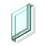 Dubbel glas 33.2 - sp - 33.2, Doe-het-zelf en Verbouw, Glas en Ramen, Ophalen of Verzenden, Nieuw