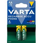 Varta AA (HR6) Recharge Accu Phone batterijen /, Audio, Tv en Foto, Accu's en Batterijen, Nieuw, Ophalen of Verzenden