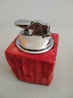 Romaro Bianchi Briquet et boîte à cigares en albâtre rouge, Nieuw