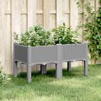 vidaXL Plantenbak met poten 80x40x42 cm polypropeen, Tuin en Terras, Bloempotten, Verzenden, Nieuw