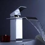 Watervalkraan Barre chroom wastafel kraan, Verzenden, Nieuw
