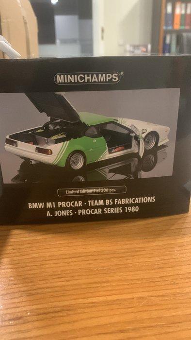 Minichamps 1:18 - Modelauto - BMW M1 Procar - Team BS, Hobby en Vrije tijd, Modelauto's | 1:5 tot 1:12
