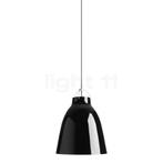 Fritz Hansen Caravaggio Hanglamp, zwart/kabel zwart - ø¸16, Verzenden, Nieuw