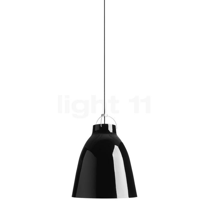 Fritz Hansen Caravaggio Hanglamp, zwart/kabel zwart - ø¸16, Huis en Inrichting, Lampen | Hanglampen, Nieuw, Verzenden