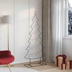 vidaXL Metalen kerstboom met standaard Zwart 180 cm Staal, Diversen, Kerst, Verzenden, Nieuw