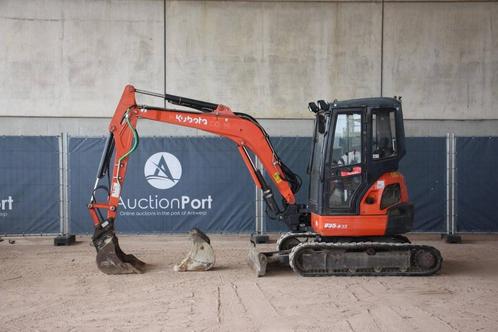 Veiling: Rupsgraafmachine Kubota U35-33 Diesel 2017, Zakelijke goederen, Machines en Bouw | Kranen en Graafmachines, Graafmachine