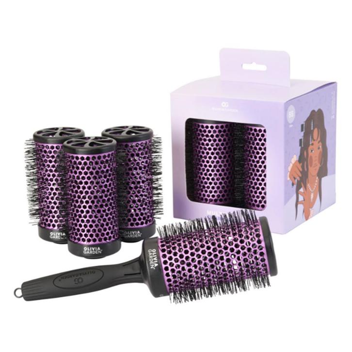 Olivia Garden  Multibrush Curlers Kit  55 mm, Sieraden, Tassen en Uiterlijk, Uiterlijk | Haarverzorging, Nieuw, Verzenden
