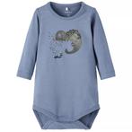 Name It-collectie Rompertje Lago (china blue), Kinderen en Baby's, Babykleding | Maat 74, Nieuw, Name It, Nacht- of Onderkleding