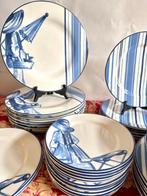Guy Degrenne - Tafelservies (39) - model “Nostalgie, Antiek en Kunst