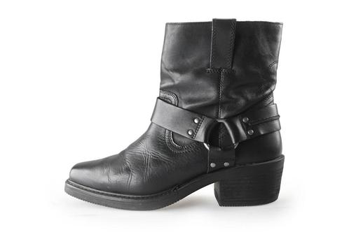Nelson Biker boots in maat 39 Zwart | 10% extra korting, Kleding | Dames, Schoenen, Zwart, Zo goed als nieuw, Overige typen, Verzenden