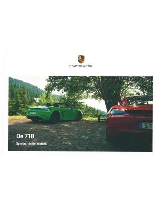 2021 PORSCHE 718 BOXSTER | CAYMAN HARDCOVER BROCHURE, Boeken, Auto's | Folders en Tijdschriften, Porsche