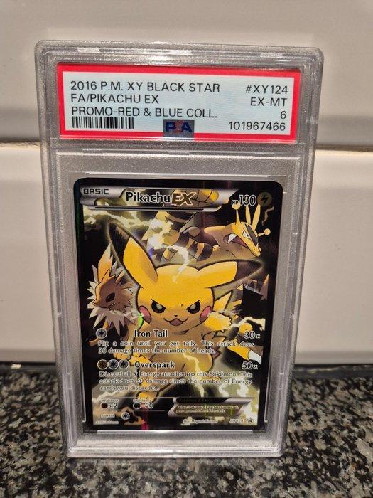 Pokémon - 2 Graded card - Pikachu #XY124 #XY121 Promo card,, Hobby en Vrije tijd, Verzamelkaartspellen | Pokémon