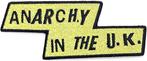 Sex Pistols Anarchy in the U.K. patch officiële merchandise, Verzamelen, Nieuw, Ophalen of Verzenden, Kleding