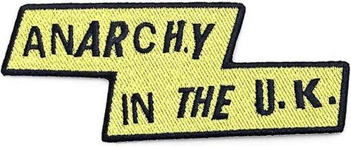 Sex Pistols Anarchy in the U.K. patch officiële merchandise, Verzamelen, Muziek, Artiesten en Beroemdheden, Kleding, Nieuw, Ophalen of Verzenden