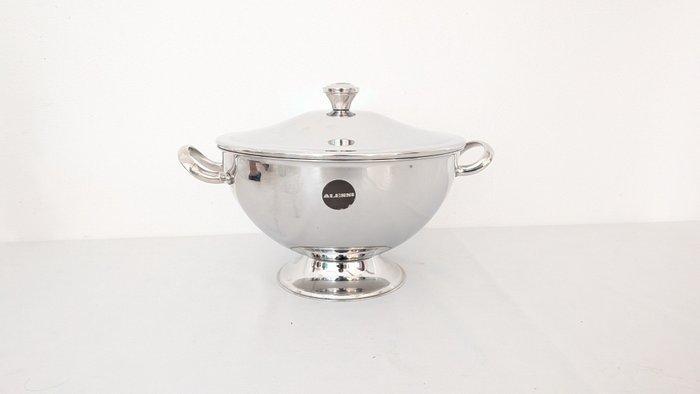 Alessi - Alfra - Tureen - Roestvrij staal - 4 liter, Antiek en Kunst, Antiek | Meubels | Stoelen en Banken