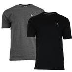 Donnay Donnay Heren - 2-Pack - T-Shirt Vince - Zwart &, Verzenden, Nieuw