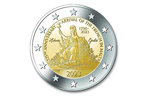 2 euro Napoleon Bonaparte in Malta 2023 - Malta, Postzegels en Munten, Munten | Europa | Euromunten, Verzenden