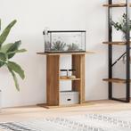 vidaXL Aquariumstandaard 60x30x60cm bewerkt hout artisanaal, Verzenden, Nieuw